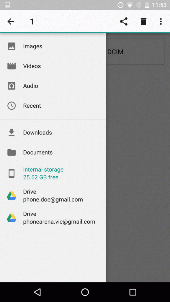 Android N poboljsani fajl menadzer