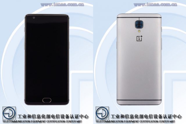 OnePlus 3 TENAA