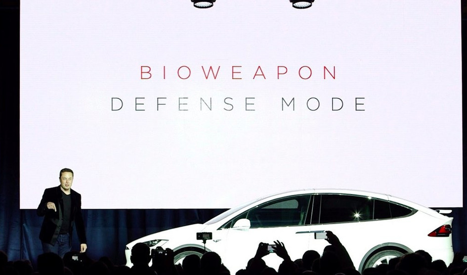 Tesla Model X Bioweapon Defense Mode