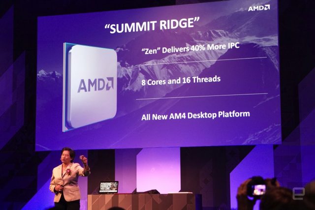 AMD Summit Ridge predstavljanje