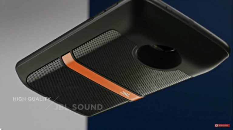 MotoZ MotoMods JBL SoundBoost speaker