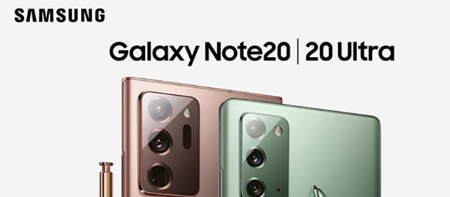 S Pen olovka i prikaz zadnjih kamera Samsung Galaxy Note20 i Note20 Ultra mobilnih telefona