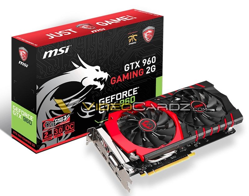 MSI GTX 960 24b MSI GTX 960 24b