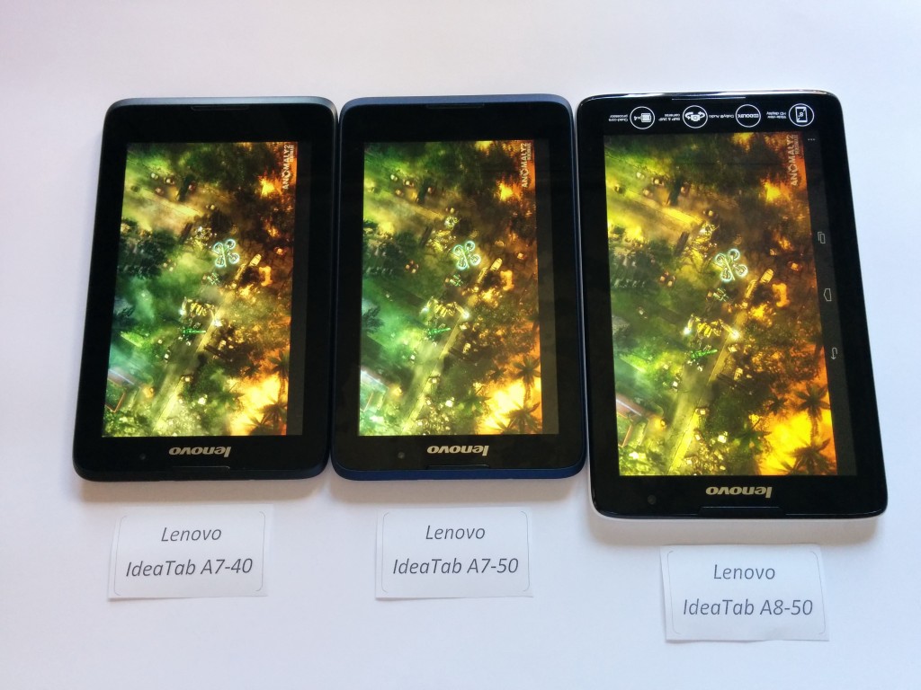 Uporedni test Lenovo tableta A-serije