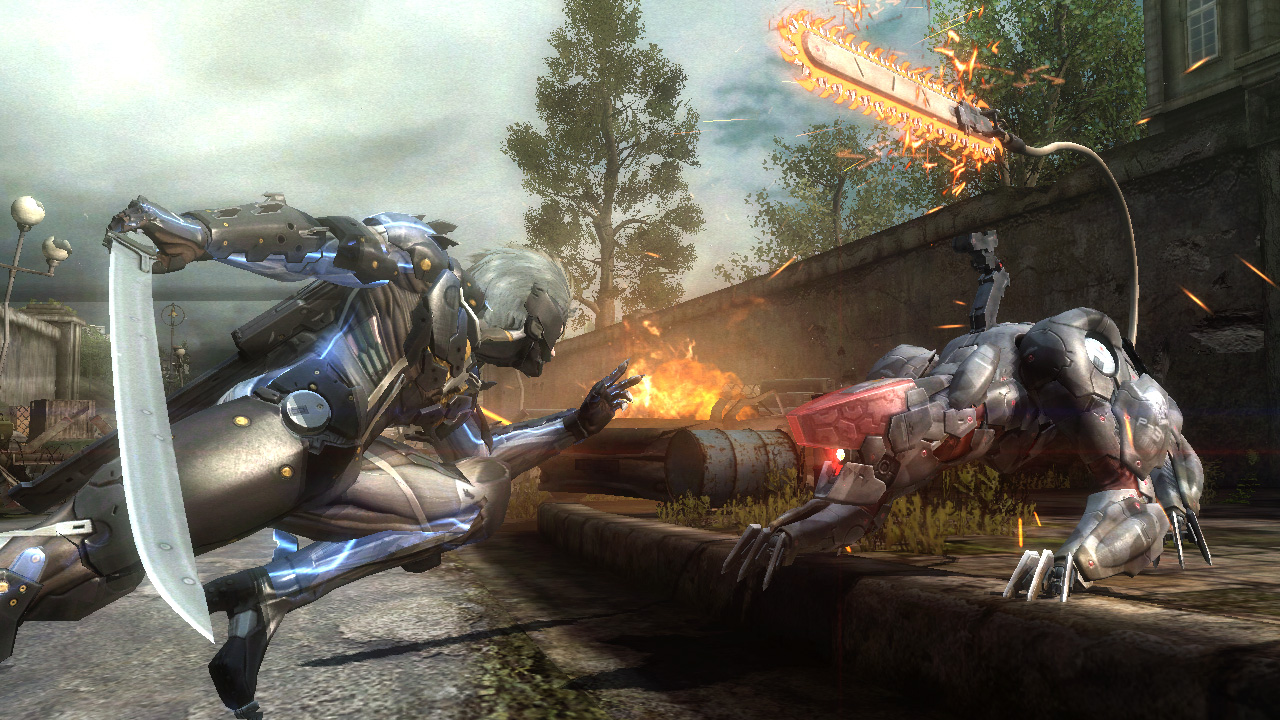 Metal Gear Rising screenshot