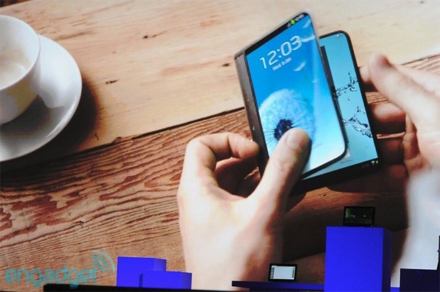 Samsung folding display
