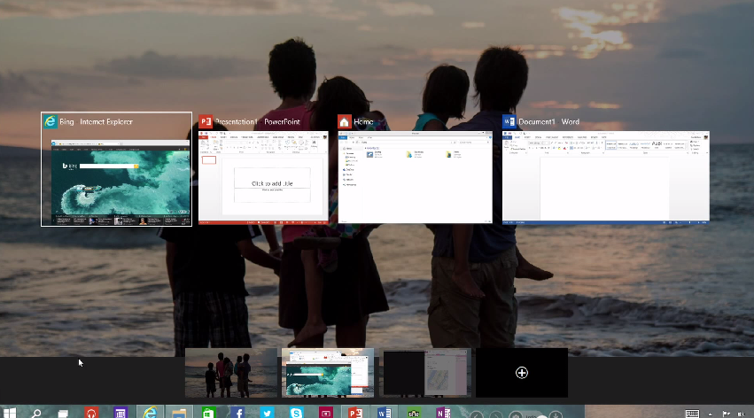 Windows 10 Virtuelni desktopovi