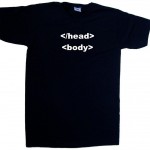 html geek shirt